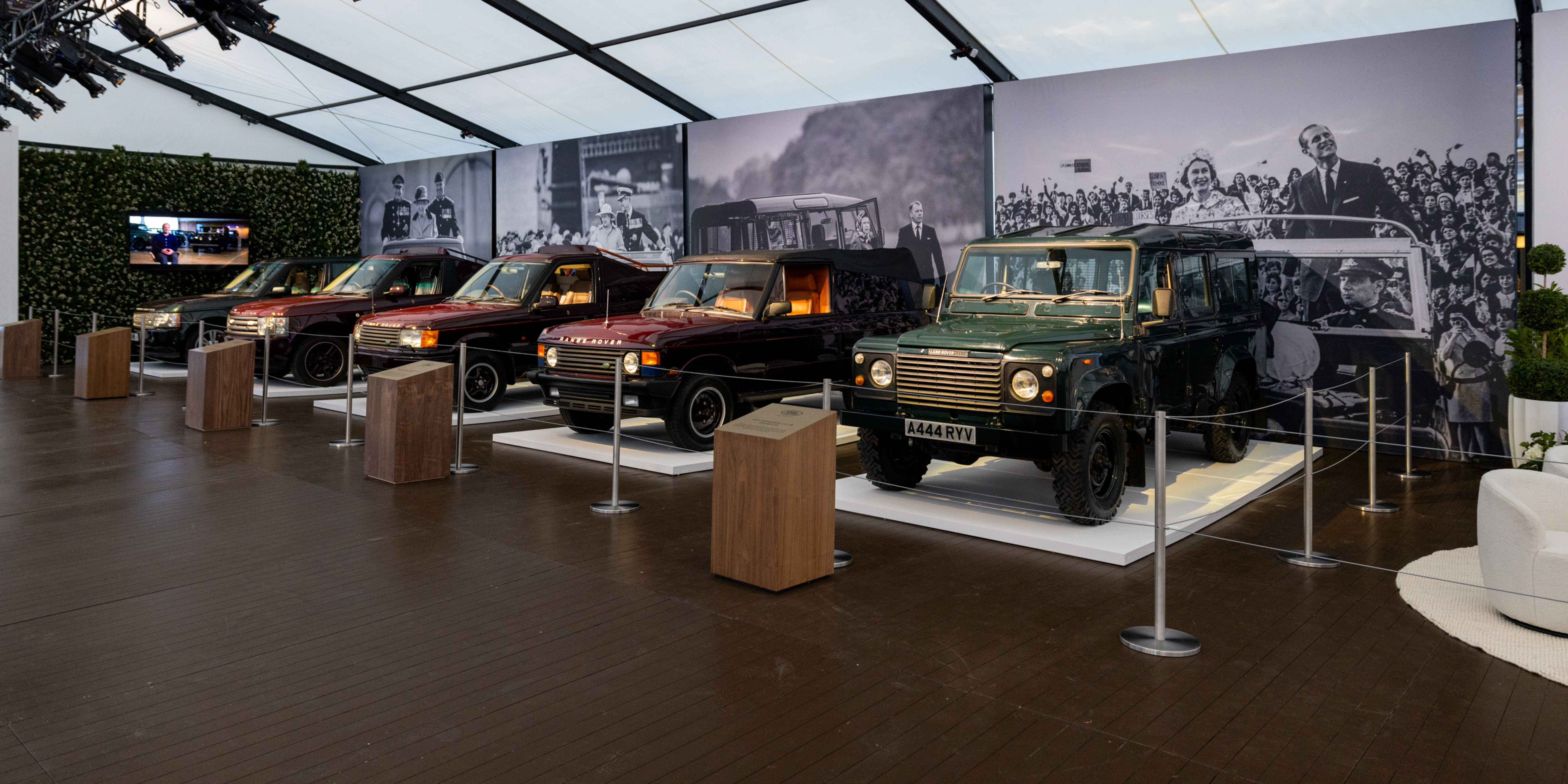 Queen Elizabeth II’s Fleet of Range Rovers